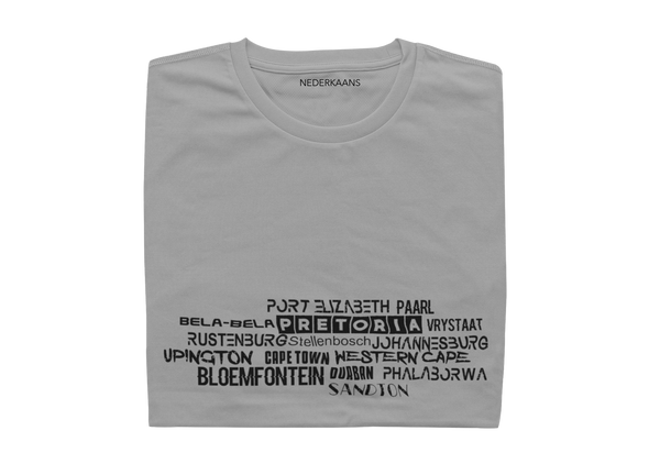Cities and Towns of South Africa - Mens Shirt
