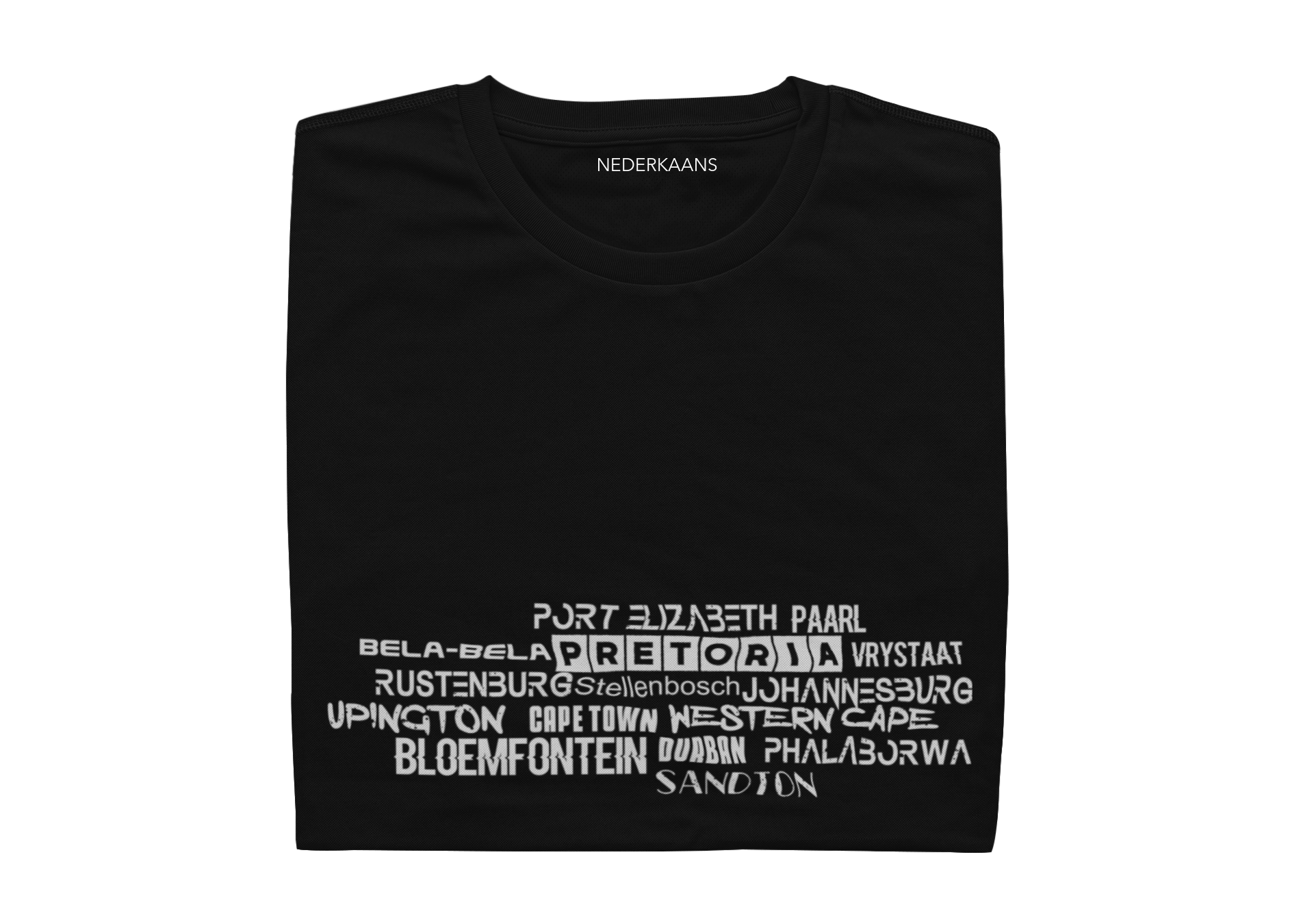 Cities and Towns of South Africa - Mens Shirt