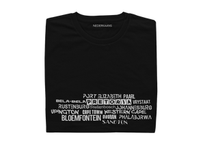 Cities and Towns of South Africa - Mens Shirt