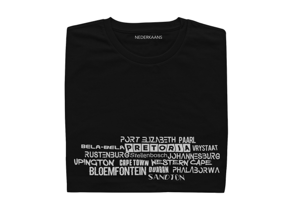 Cities and Towns of South Africa - Mens Shirt