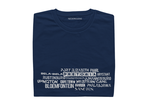 Cities and Towns of South Africa - Mens Shirt