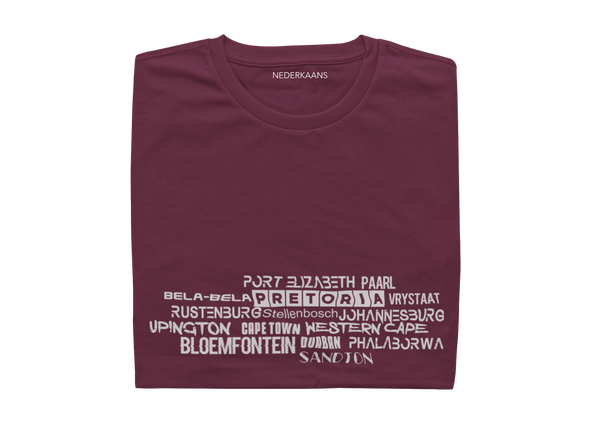 Cities and Towns of South Africa - Mens Shirt