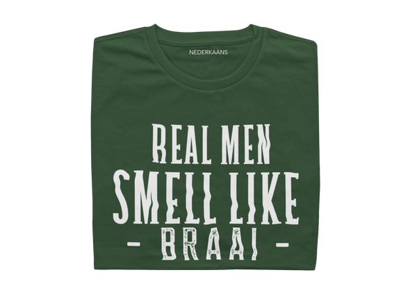 Real Men Smell Like BRAAI - Mens Shirt