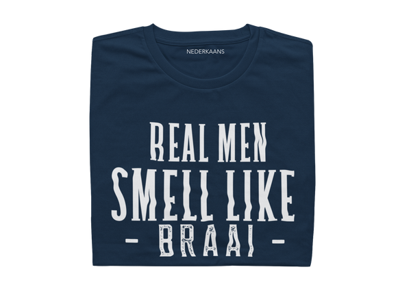 Real Men Smell Like BRAAI - Mens Shirt