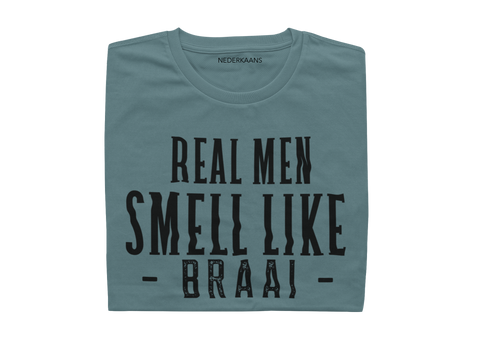 Real Men Smell Like BRAAI - Mens Shirt