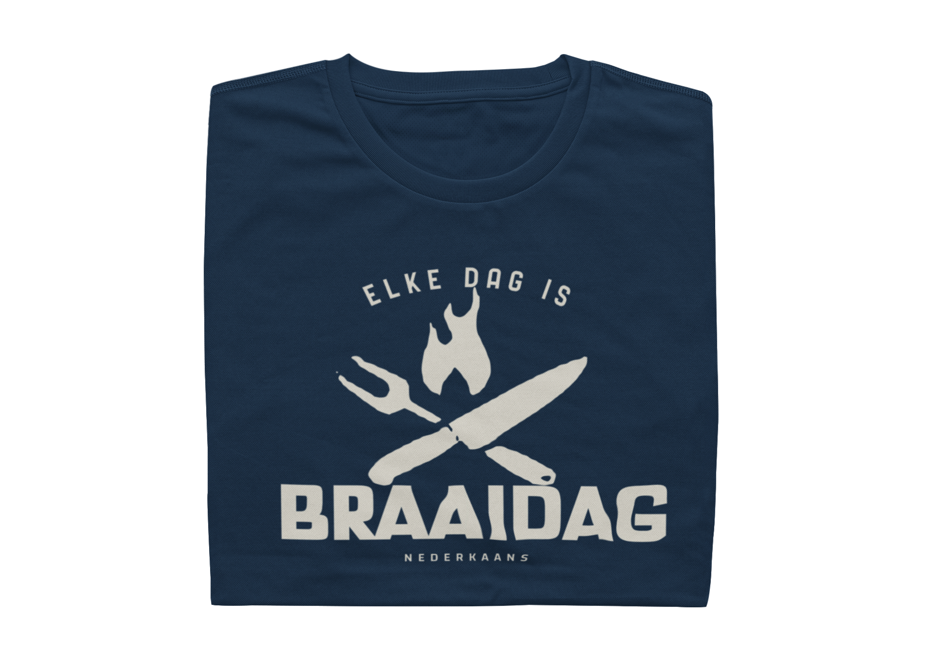 Elke Dag Is Braaidag - Mens Shirt - SAVE 58%