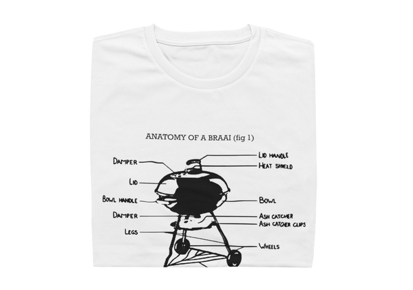 Anatomy Of A Braai - Ladies Shirt