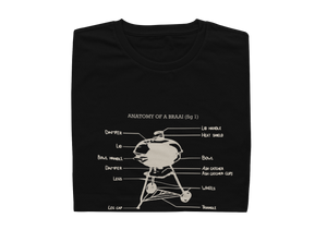 Anatomy Of A Braai - Ladies Shirt