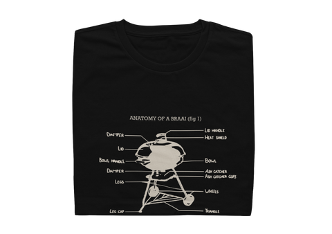 Anatomy Of A Braai - Mens Shirt