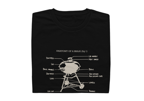 Anatomy Of A Braai - Ladies Shirt