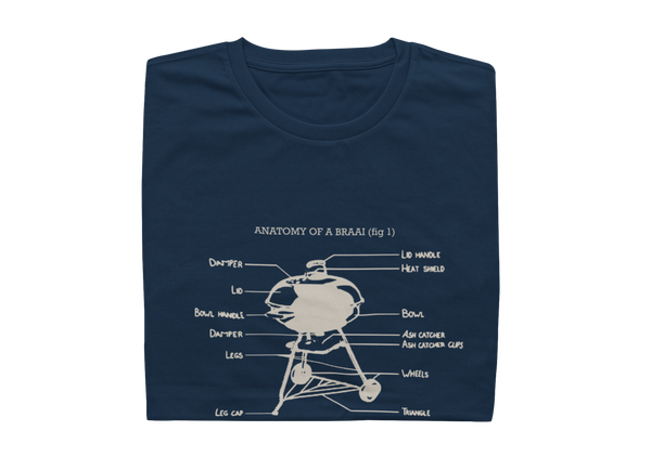 Anatomy Of A Braai - Ladies Shirt