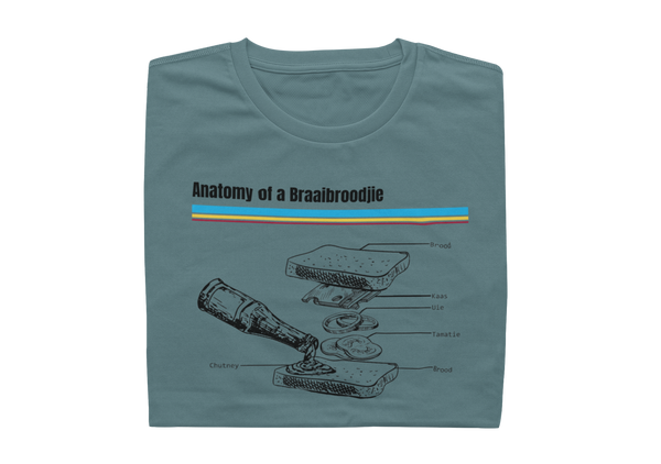 Anatomy of A Braaibroodjie - Mens Shirt