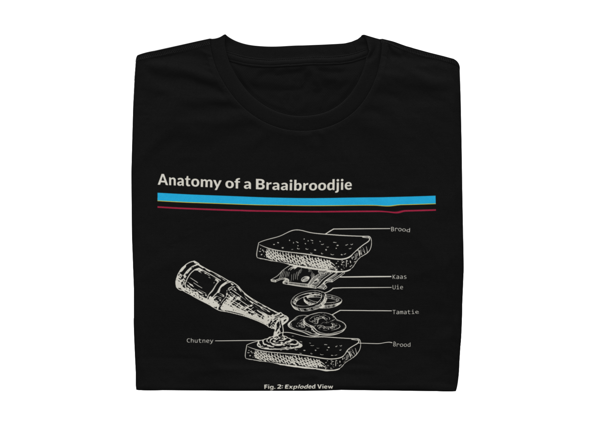 Anatomy of A Braaibroodjie - Ladies Shirt