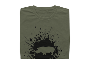 White Rhino Shirt - Ladies Shirt - SAVE 58%
