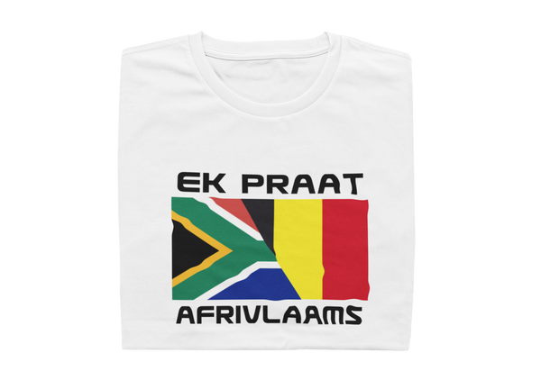 Ek Praat AFRIVLAAMS - Mens Shirt