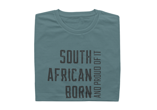 South African Born And Proud Of It - Mens Shirt