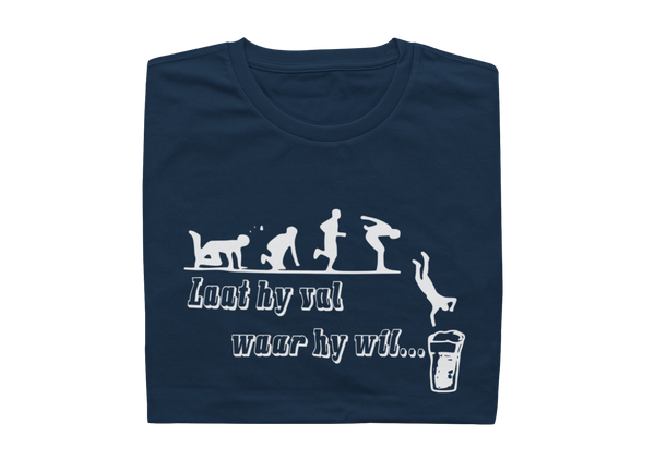 Laat Hy Val Waar Hy Wil - Mens Shirt