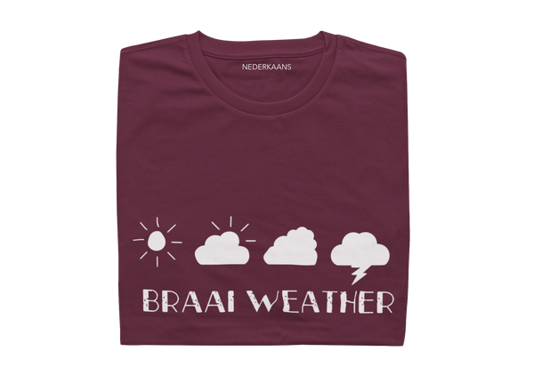 Braai Weather, South African - Mens Shirt