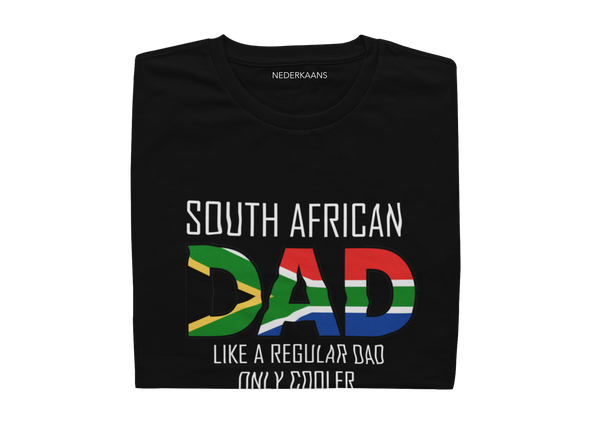 South African DAD - Like A Regular Dad Only Cooler - Mens Shirt