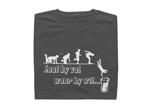 Laat Hy Val Waar Hy Wil - Mens Shirt