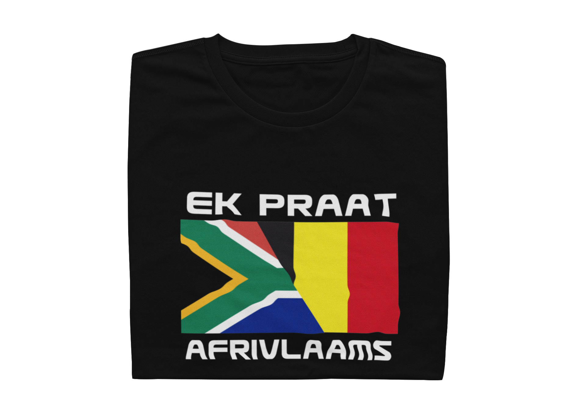 Ek Praat AFRIVLAAMS - Mens Shirt