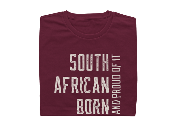 South African Born And Proud Of It - Mens Shirt