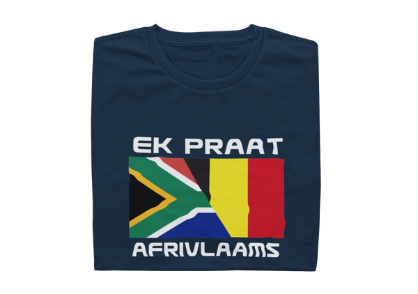 Ek Praat AFRIVLAAMS - Mens Shirt