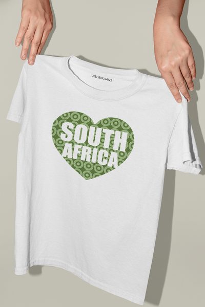 Heart South Africa Design With Shweshwe Print