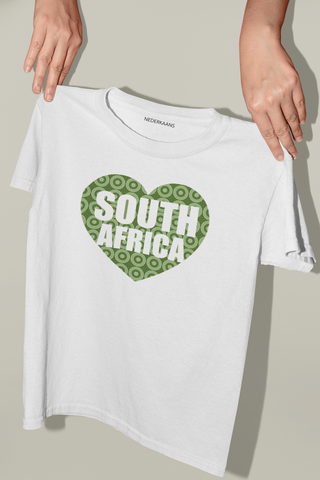 Heart South Africa Design With Shweshwe Print