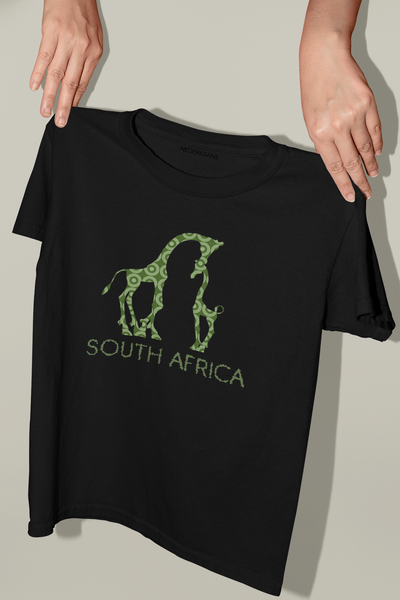 Giraffe Design With Shweshwe Print