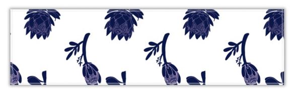 Protea Table Runner