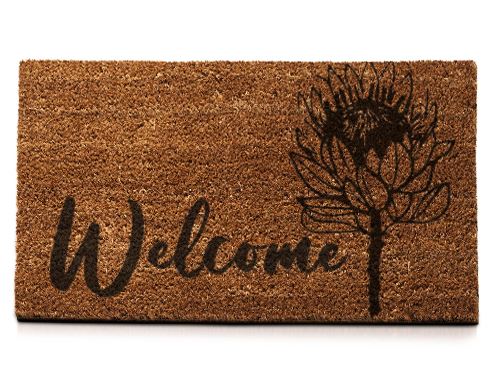 Welcome..Protea... - Doormat