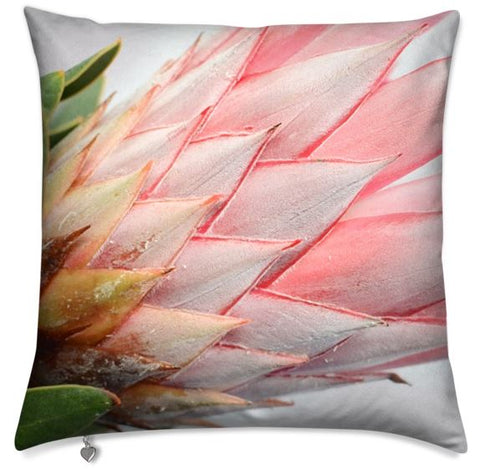 Light Pink Protea Cushion Cover