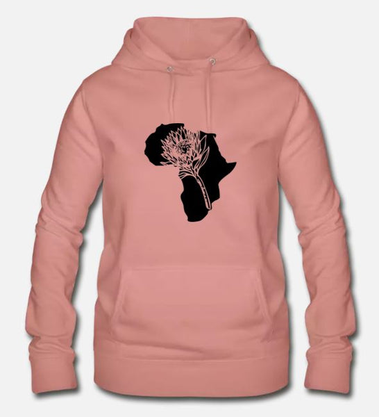 Africa with Protea Hoodie