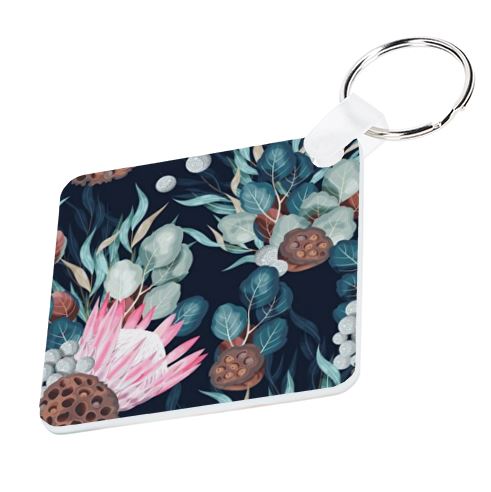 Protea Keyring - Available In 3 Shapes