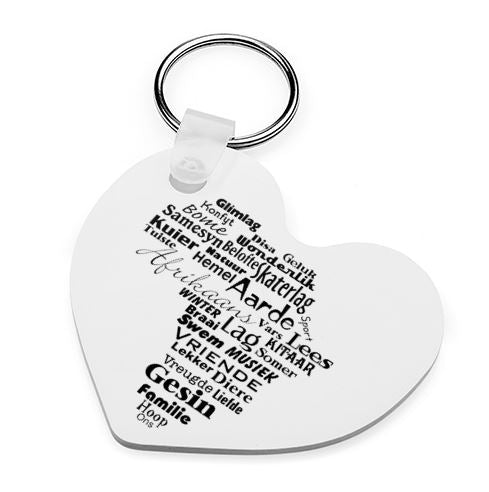 Africa Keyring - Available In 3 Shapes