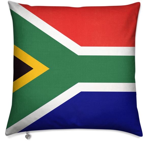 South African Flag Cushion Cover