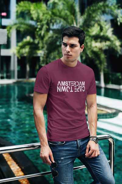 Amsterdam vs Cape Town, South African - Mens Shirt