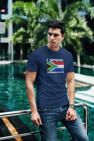 I Speak Nederkaans T-shirt, South African - Mens Shirt