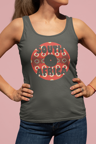 South African Record Tank Top - Ladies Shirt