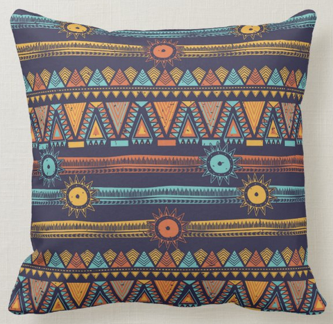 Shweshwe Design Cushion Cover
